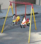 Balanço Alabama 2 cavalos